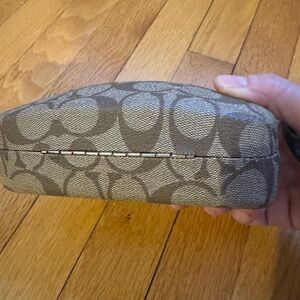 Large Coach Signature Canvas Eyeglass case
